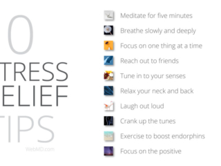 Visix-10-Stress-Relief-Tips Free Graphic | Stress Relief Tips | 10 Tips