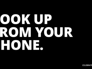 Visix-Celebrate-You-Look-Up Free Graphic | Celebrate You | Look Up From Your Phone
