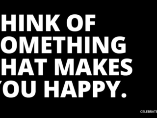Visix-Celebrate-You-Think-Happy Free Graphic | Celebrate You | Think of Something That Makes You Happy