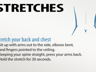 Visix-Easy-Desk-Stretches-Back-and-Chest Free Graphic | Easy Desk Stretches | Stretch Your Back & Chest