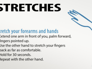 Visix-Easy-Desk-Stretches-Hands Free Graphic | Easy Desk Stretches | Stretch Your Hands