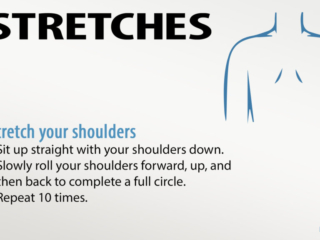 Visix-Easy-Desk-Stretches-Shoulders Free Graphic | Easy Desk Stretches | Stretch Your Shoulders
