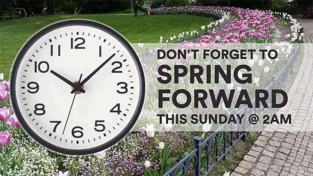 Free Graphic | Holidays | Daylight Saving Begins