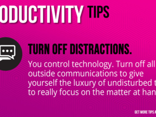 Visix-Productivity-Tips4-Turn-Off-Distractions Free Graphic | Productivity Tips | Turn off distractions