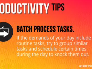 Visix-Productivity-Tips5-Batch-Process-Tasks Free Graphic | Productivity Tips | Batch process tasks