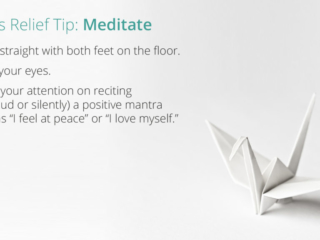 Visix-Stress-Relief-Tips1-Meditate Free Graphic | Stress Relief Tips | Meditate