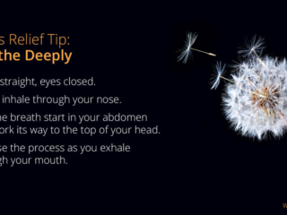 Visix-Stress-Relief-Tips2-Breathe Free Graphic | Stress Relief Tips | Breathe deeply