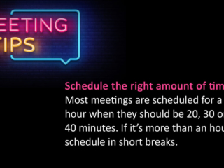 Visix-Meeting-Tips2-Scheduling Free Graphic | Meeting Tips | Schedule the right amount of time
