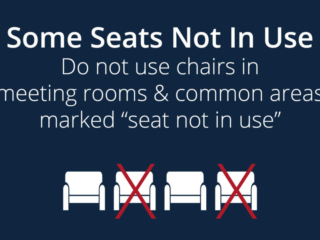 Visix-Reopening-Seats-Not-In-Use Free Graphic | Reopening Message | Seats not in use