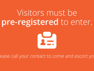 Visix-Reopening-Visitors-Must-Be-Preregistered Free Graphic | Reopening Message | Visitors must pre-register to enter