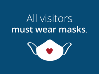 Visix-Reopening-Visitors-Must-Wear-Masks Free Graphic | Reopening Message | Visitors must wear masks