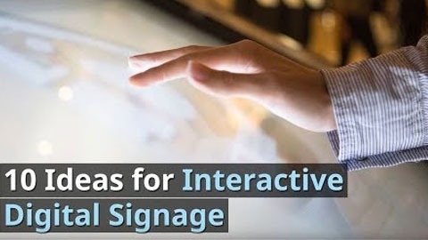 Here&#039;s a list of 10 ways that you can make your digital signage interactive and grab the attention of your audience.