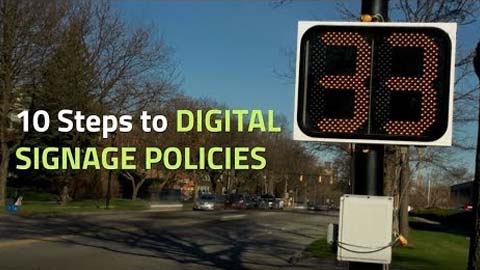 Having policies in place will make your digital signs look better, and processes run smoother.