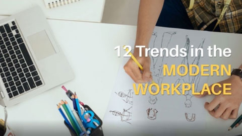 Work is not a Place. It's an Activity. New ideas of corporate culture and a new generation are changing and challenging the very concept of what a workplace is and what it looks like.