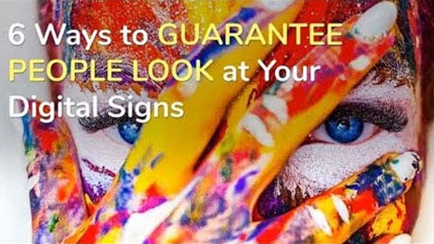 Digital signs are a great communications tool - but only if people are looking at your screens regularly.