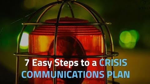 Every organization needs a Crisis Communications Plan. Watch our video for 7 easy steps to follow.