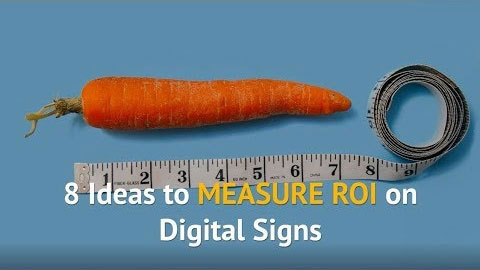 Use these easy ROI triggers in digital signage messages to measure results and improve communications.