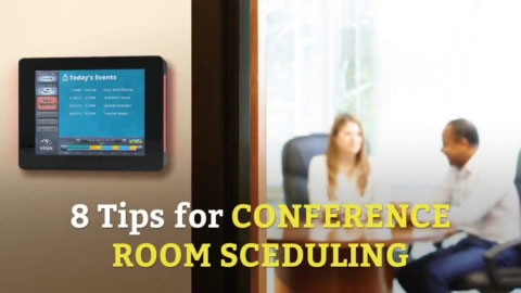 We spend a lot of time in meetings. It's important to schedule spaces efficiently and keep everyone updated. Watch our video for 8 great scheduling tips.
