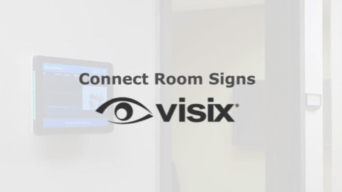Connect room signs pull data from your own calendar app and give admin controls and reporting on room usage.