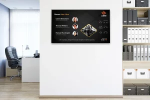 Visix digital signage software for corporate communications and employee engagement
