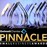 Gwinnett Chamber of Commerce Pinnacle Awards winner logo