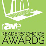 rAVe Publications Readers' Choice Awards winner logo