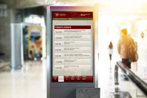 Display messages, media and alerts across your campus with Visix digital signage
