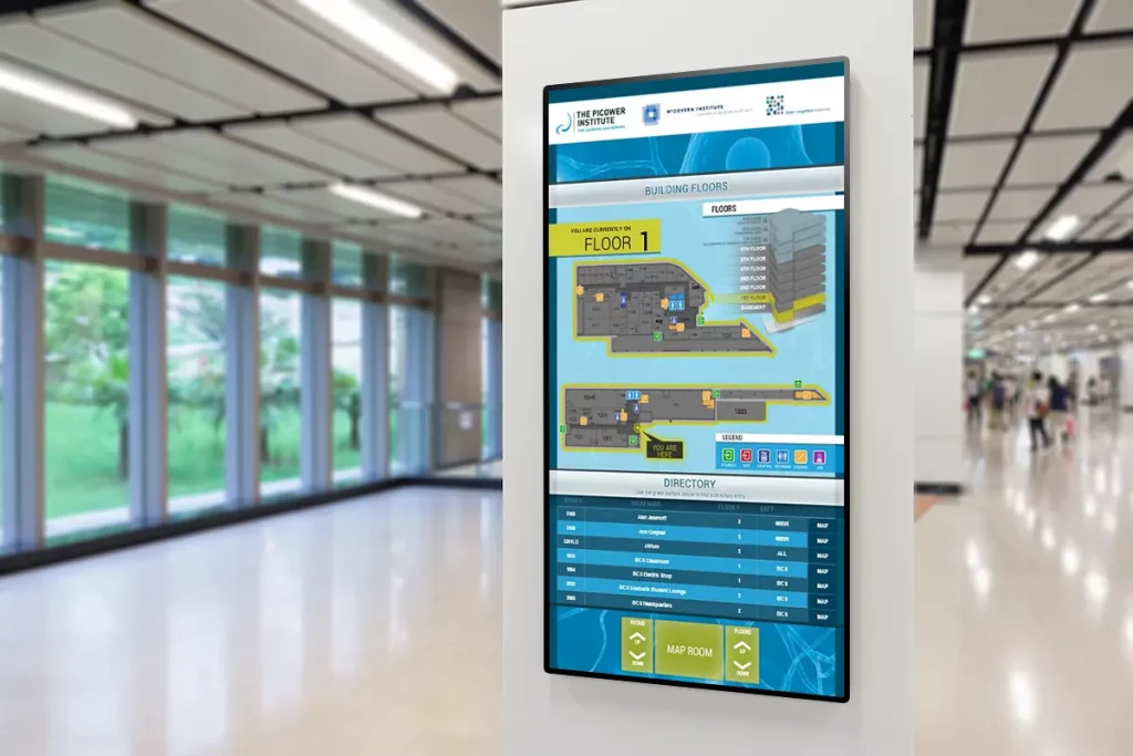 Learn more about Visix's award-winning interactive wayfinding, menu boards, donor boards and more