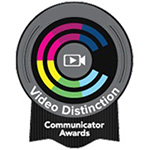Communicator Awards Video Distinction logo