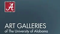 Our interactive signage design for University of Alabama Art Galleries shows photos, general info and opening hours for each gallery, along with QR codes to text directions