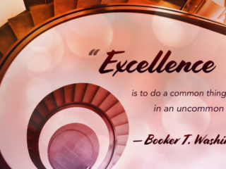 Visix-Inspirations-Quotes-Excellence-Booker-T-Washington Free Graphic | Inspirational Quotes | Quote by Booker T. Washington