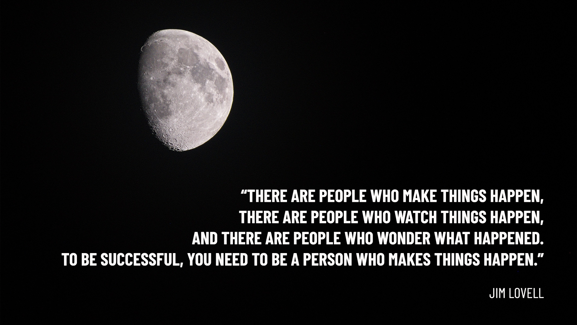 Free Graphic | Inspirational Quotes | Quote by Jim Lovell