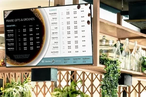 Use digital signage from Visix to boost sales and improve the overall customer experience