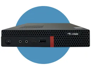 Visix has a wide variety of multi-output digital signage players for video walls