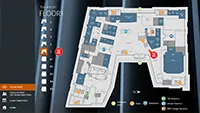 See events, floor maps and faculty/staff/room directory in our interactive wayfinding design for University of Texas School of Business