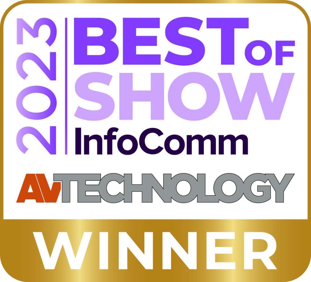 2023 Best of Show Awards at InfoComm 2023 logo