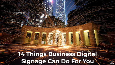 Digital signage can do a lot of different things – inform, educate, alert, entice and engage your audiences, whether they’re employees, students, visitors or customers.