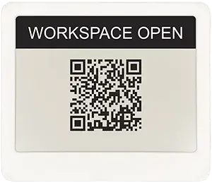 EPS 42 epaper signs make workspace reservations easy for a more efficient hybrid workplace.