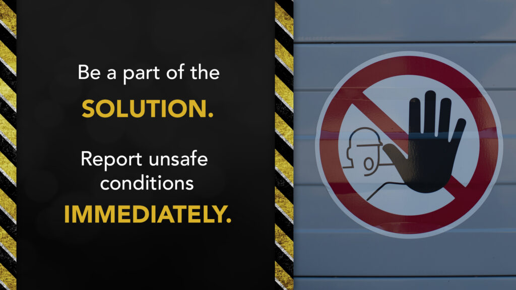 Free Graphic | Safety Tips | Be Part of the Solution