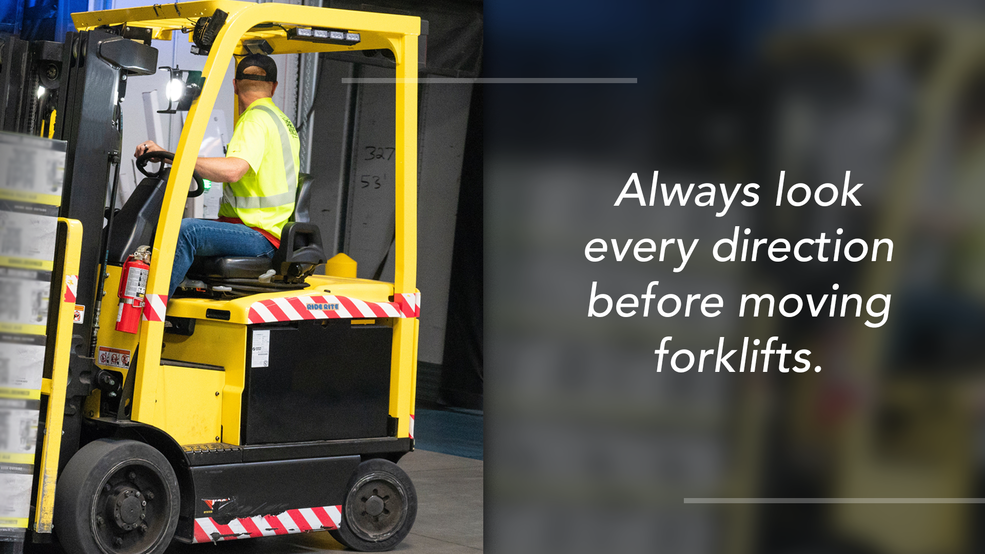 Free Graphic | Safety Tips | Forklifts
