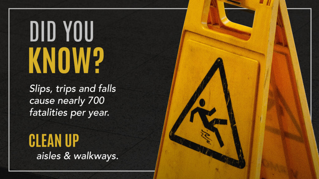 Free Graphic | Safety Tips | Slips and Falls
