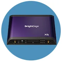 BrightSign players work seamlessly with Visix digital signage software