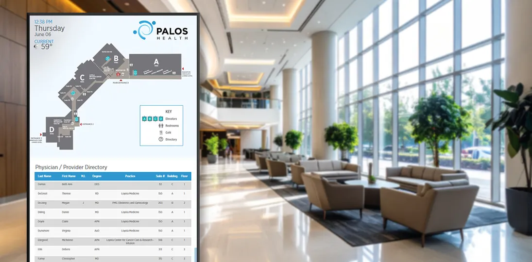 Guide to strategic digital signage placement to improve engagement and visibility
