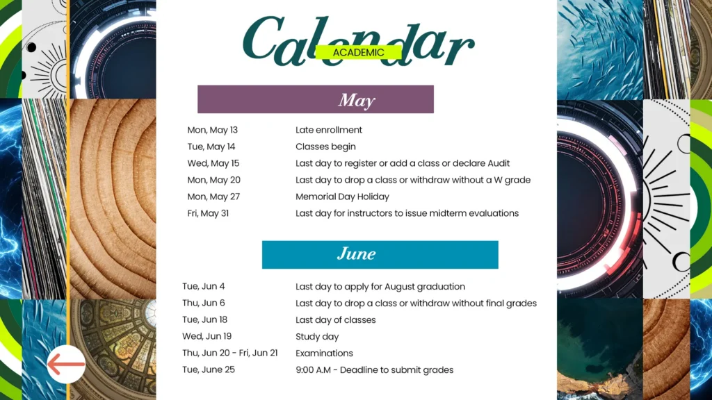 CSU Academic Calendar